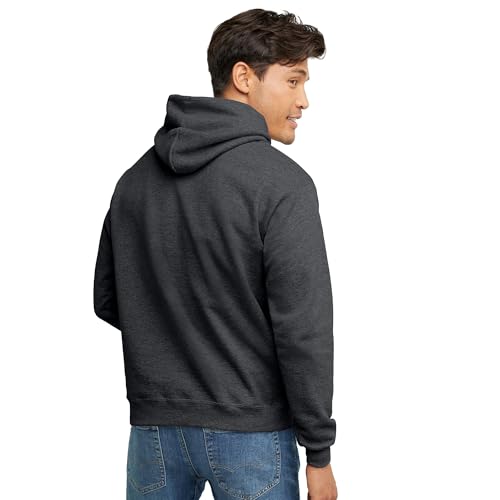 Hanes Men's EcoSmart Hoodie: Cozy Midweight Pullover