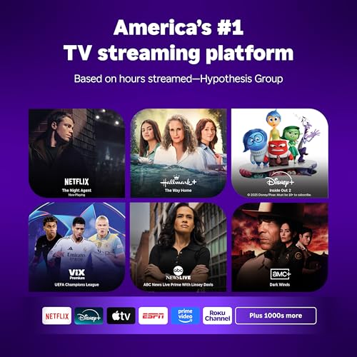 Roku Streaming Stick 4K: HDR, Dolby Vision, Voice Remote