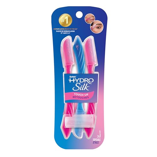 Schick Silk Touch-Up Razors: Eyebrow Grooming & Dermaplaning